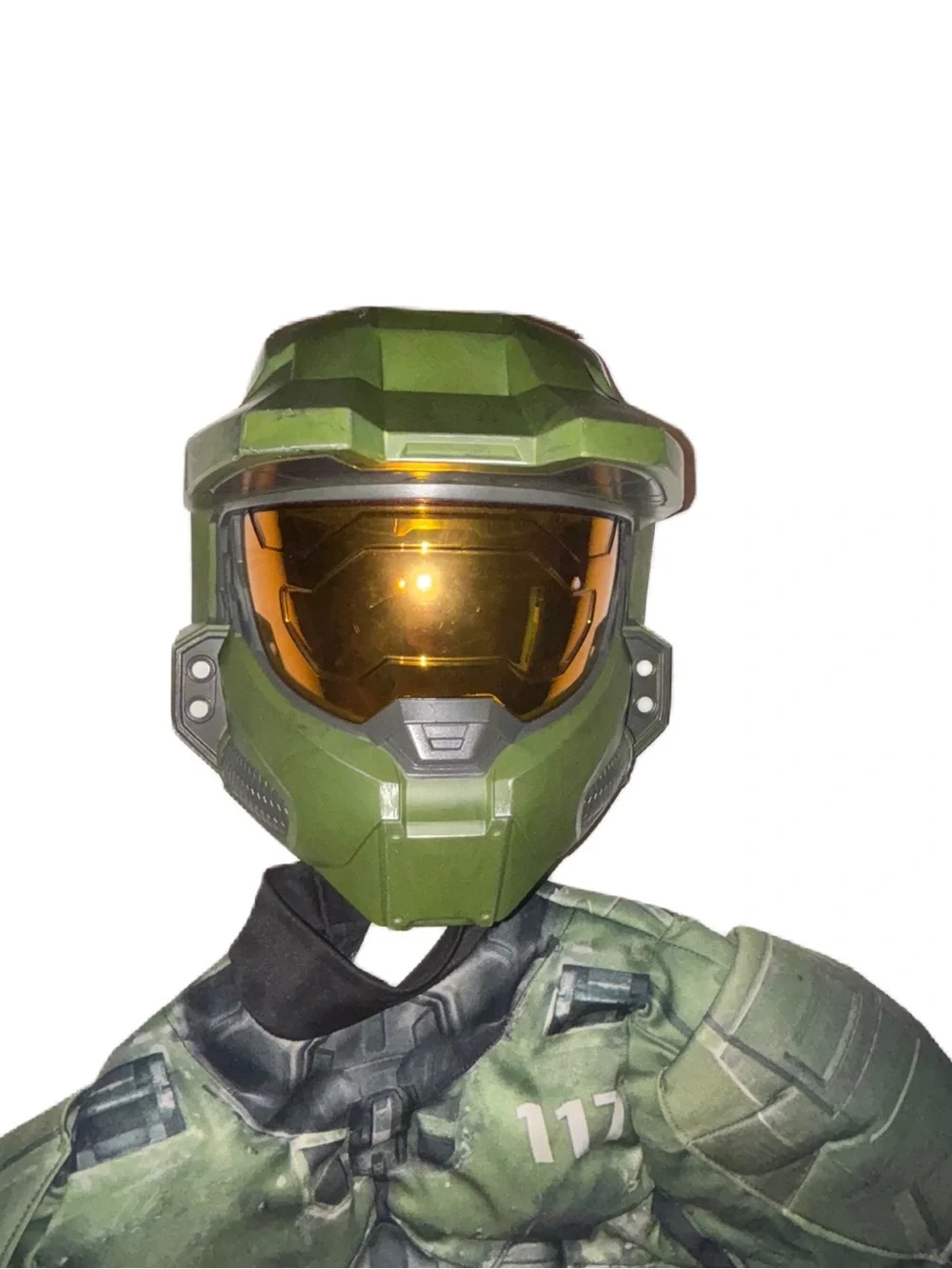 HALO REAL MASTER CHIEF Kids COSTUME preowned normal